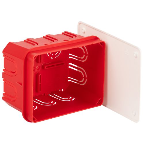 Коробка распаячная KRT 120х92х70мм для твердых стен саморез. крышка IP20 Эра Б0047258