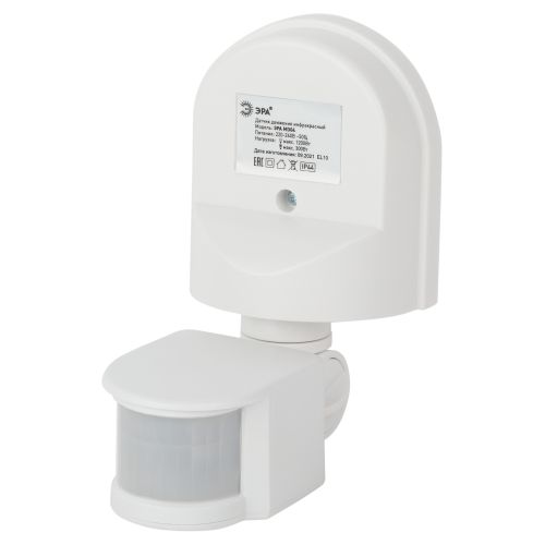 Датчик движения MD 04 настенный 1200Вт IP44 12м (50750) Эра Б0043810