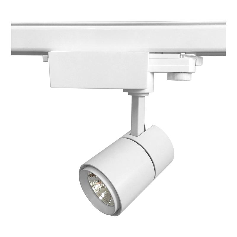 Светильник-прожектор светодиодный трековый ULB-T52-10W/4000K/H WHITE 10Вт 4000К нейтр. бел. 900лм бел. Uniel UL-00007490