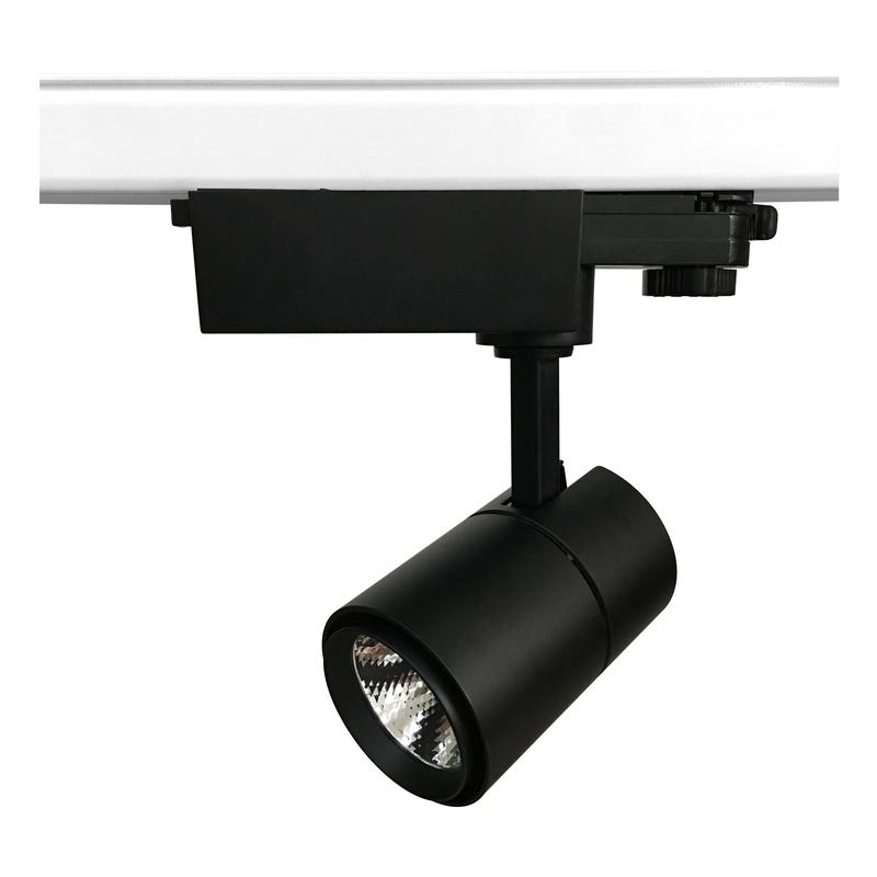 Светильник-прожектор светодиодный трековый ULB-T52-14W/4000K/H BLACK 14Вт 4000К нейтр. бел. 1300лм черн. Uniel UL-00007494