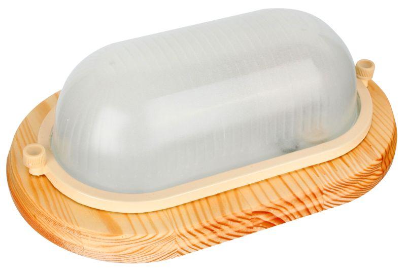 Светильник НБП 04-60-0011 УХЛ4 "Открытый" 230В 60Вт 1402D овал клен Camelion 14094