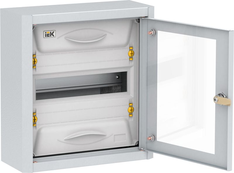 Корпус ЩРн-12 TITAN 5 УХЛ3 IP31 прозр. дверь метал. IEK MKM16-N-012-31-Z-U