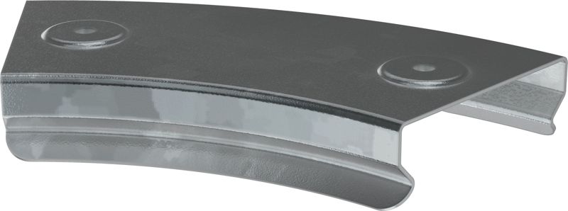 Крышка угла плавного 45град. тип Г01 ESCA 80мм HDZ IEK CPG01D-0-45-080-08-HDZ