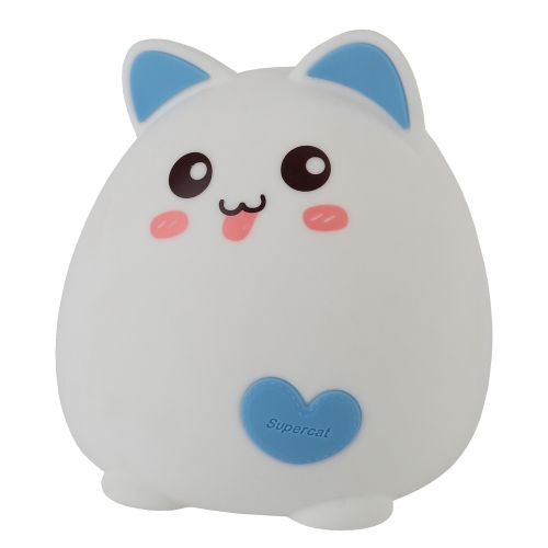 Светильник NLED-414-2W-BU ночник бел. с син. Эра Б0041093