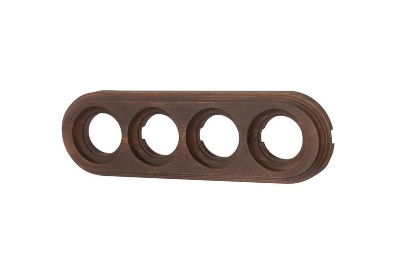 Рамка 4-м ретро на бревно старое дерево Bironi BFC24-640-17