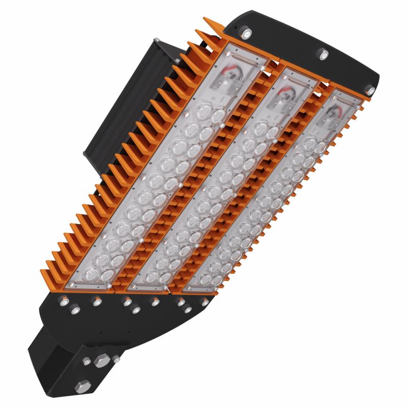 Светильник светодиодный взрывозащ. LAD LED R500-3-120-6-105K 2Ex 105Вт 5000К IP65 16401лм 100-305В КСС типа "Д" консольное крепление бел. ЛАДзавод LADLED3LS6105K2EX