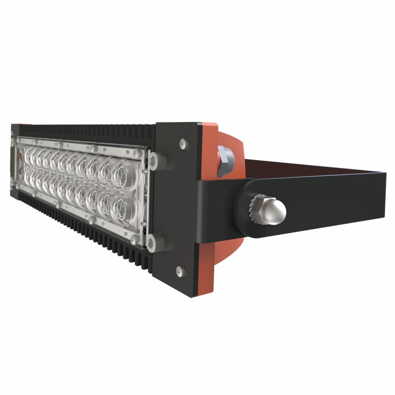 Светильник светодиодный взрывозащ. LAD LED R500-1-30-12-35L 2Ex 35Вт 5000К IP65 5184лм 12-24В КСС типа "Г" крепление на лире бел. ЛАДзавод LADLED1301235L2EX