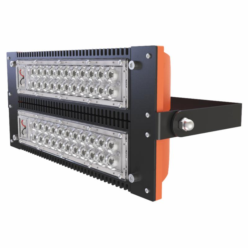 Светильник светодиодный взрывозащ. LAD LED R500-2-60-12-70L 2Ex 70Вт 5000К IP65 10171лм 12-24В КСС типа "Г" крепление на лире бел. ЛАДзавод LADLED2601270L2EX