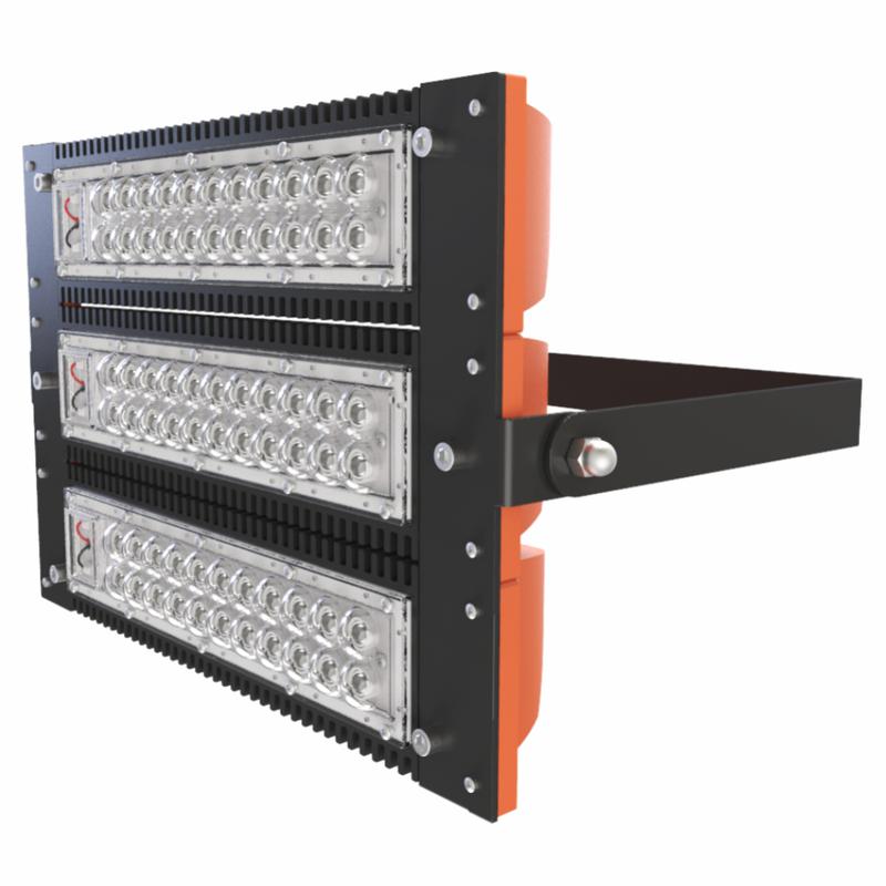 Светильник светодиодный взрывозащ. LAD LED R500-3-10-36-105K 2Ex 105Вт 5000К IP65 16034лм 36В КСС типа "К" крепление на лире бел. ЛАДзавод LADLED31036105L2EX