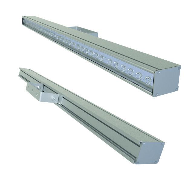 Светильник светодиодный LAD LED LINE-10-60S 60Вт 5000К IP66 8080лм 230В КСС типа "К" серебр. ЛАДзавод LADLEDL1060S