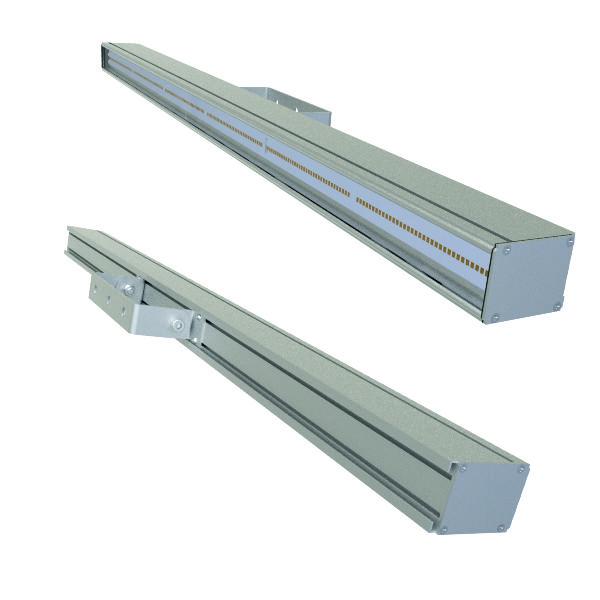 Светильник светодиодный LAD LED LINE-120-60S 60Вт 5000К IP66 8046лм 230В КСС типа "Д" серебр. ЛАДзавод LADLEDLLS60S