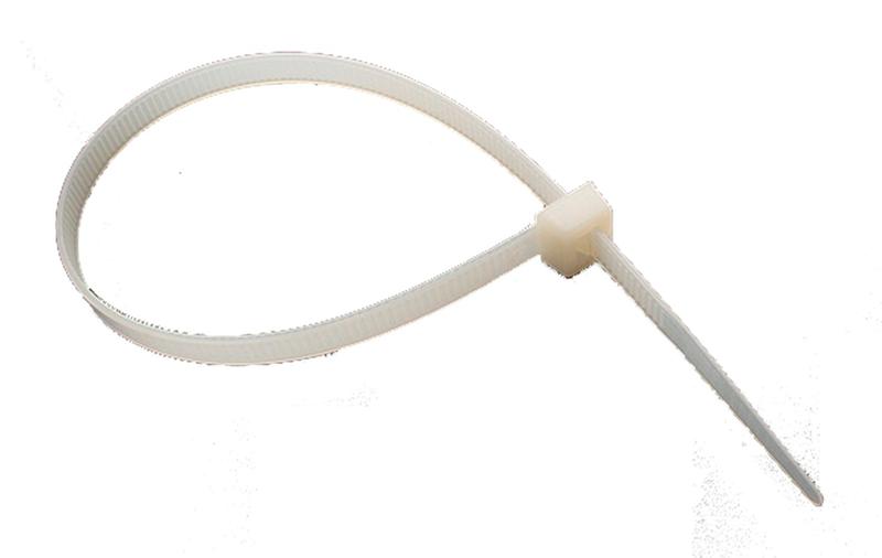 Хомут кабельный КСС 7.6х200 нейлоновый бел. (уп.100шт) IN HOME 4690612011776