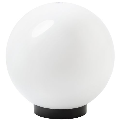 Светильник садово-парковый НТУ 02-100-351 шар бел. призма D350mm Е27 ЭРА Б0048046