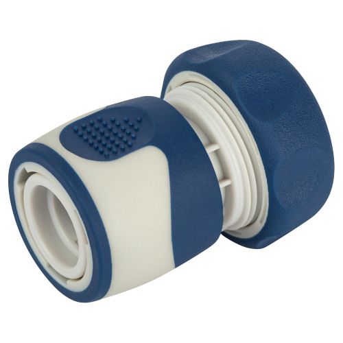 Соединитель-коннектор для шланга 19мм (3/4) пластик TPR (20/200) Green Apple Б0003118