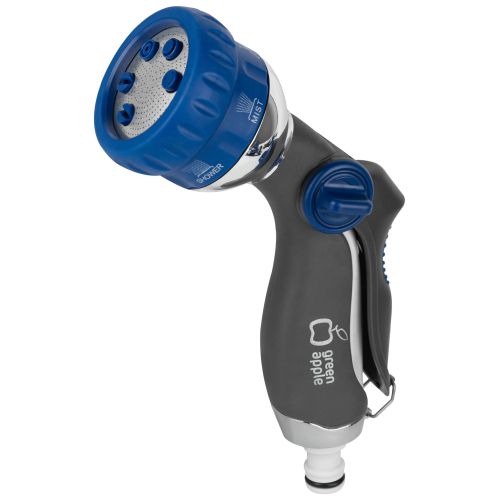 Пистолет-распылитель. 6 реж. металл. (12/48) Green Apple Б0003090