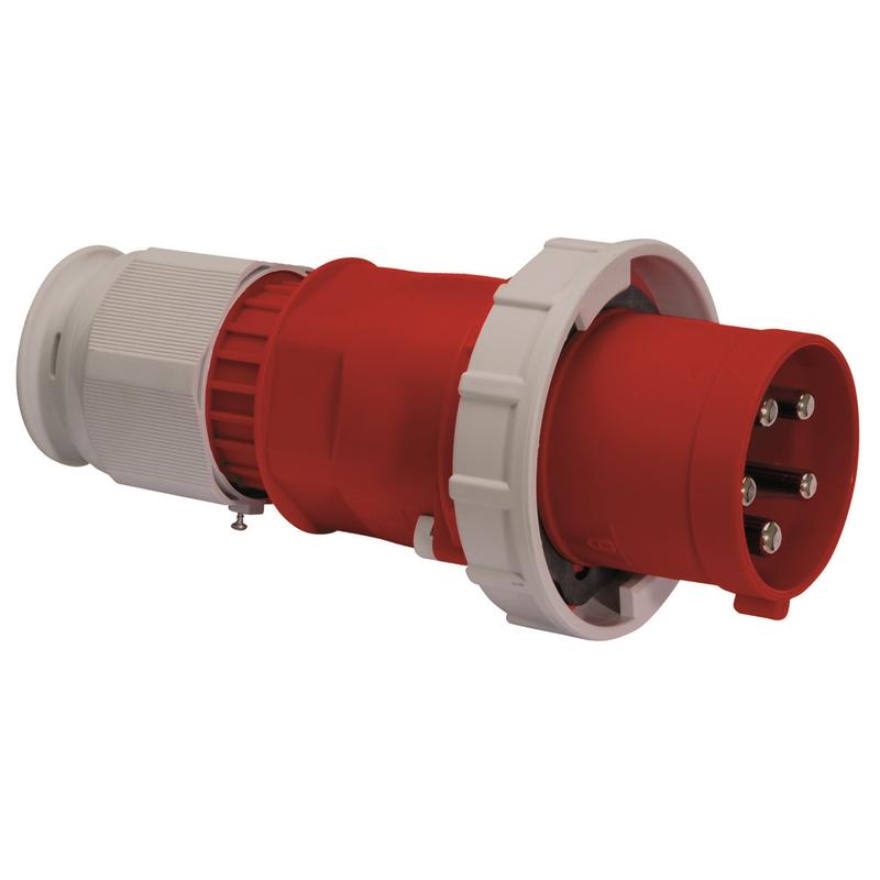 Вилка кабельная 125А 5п 3P+N+PE 6ч 400В IP67 Bals 2109