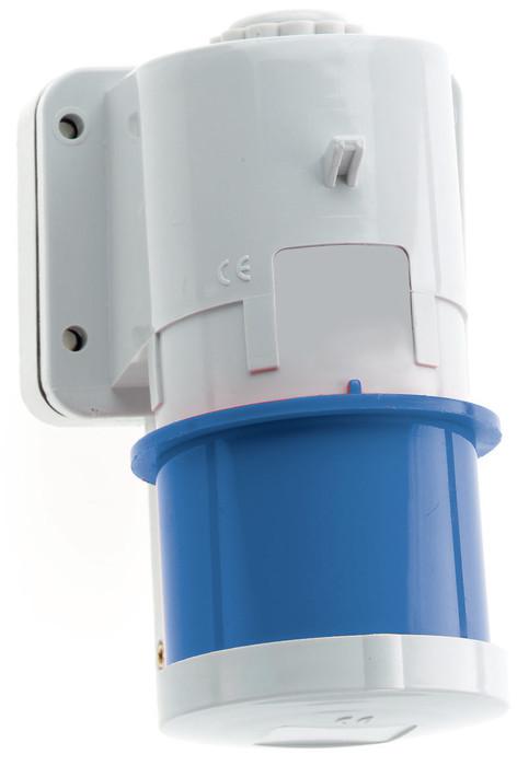 Вилка настенная 16А 5п 3P+N+PE 9ч 250В IP44 Bals 2470