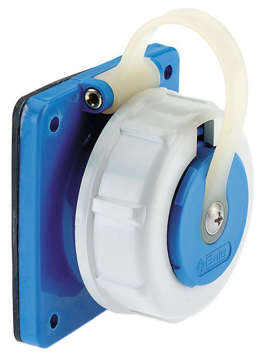 Розетка встраиваемая Schuko 16А 3п 2P+PE 230В IP68 Bals 7112