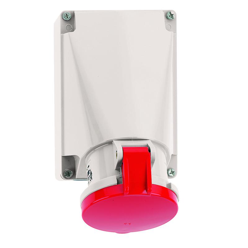 Розетка настенная 63А 5п 6ч 400В IP44 Bals 11799