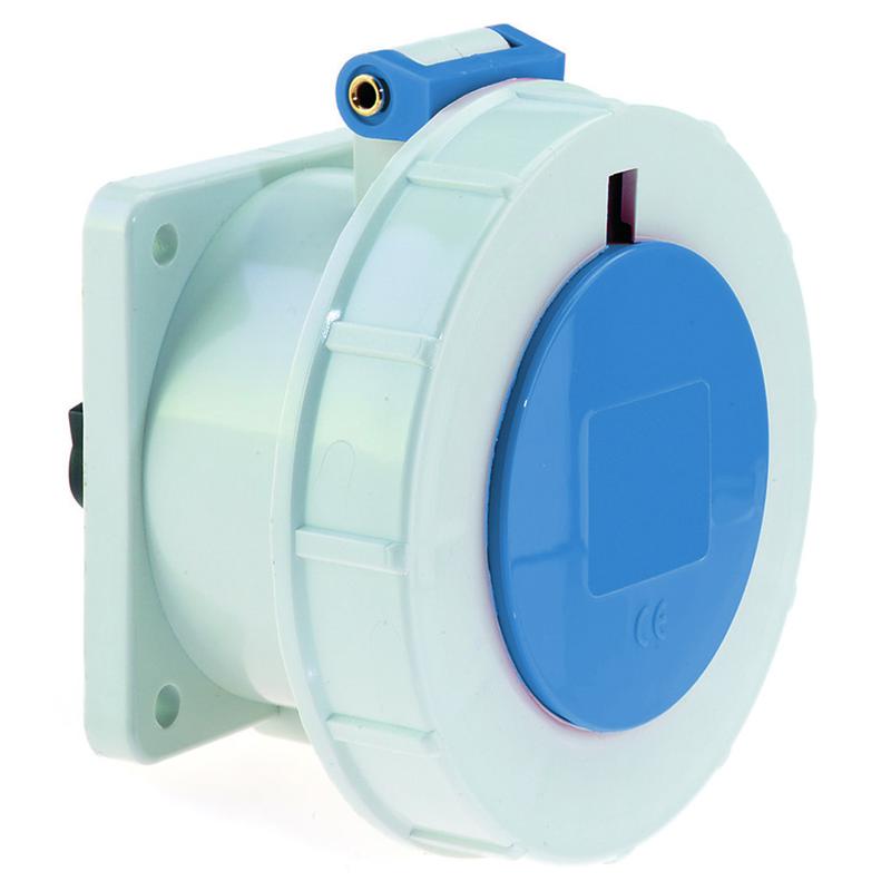 Розетка встраиваемая 32А 3п 2P+PE 6ч 230В IP67 Bals 13024