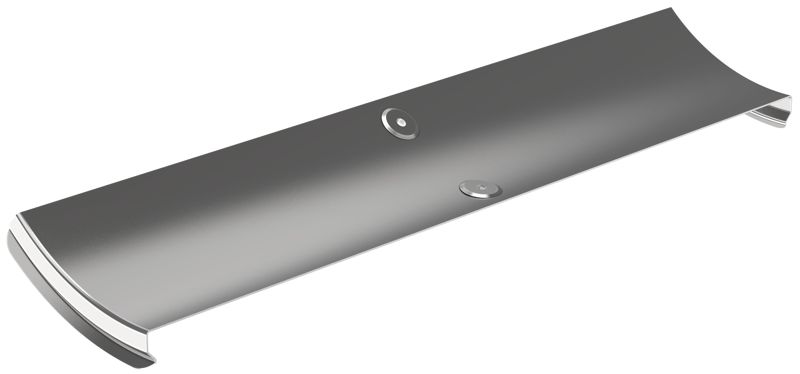 Крышка угла плавного 45град. тип В10 ESCA 500мм IEK CPV51D-0-45-500-08