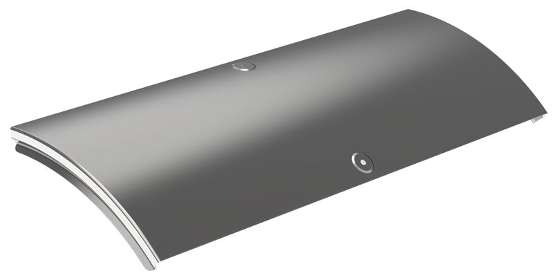 Крышка угла плавного 45град. тип В20 ESCA 500мм IEK CPV41D-0-45-500-08