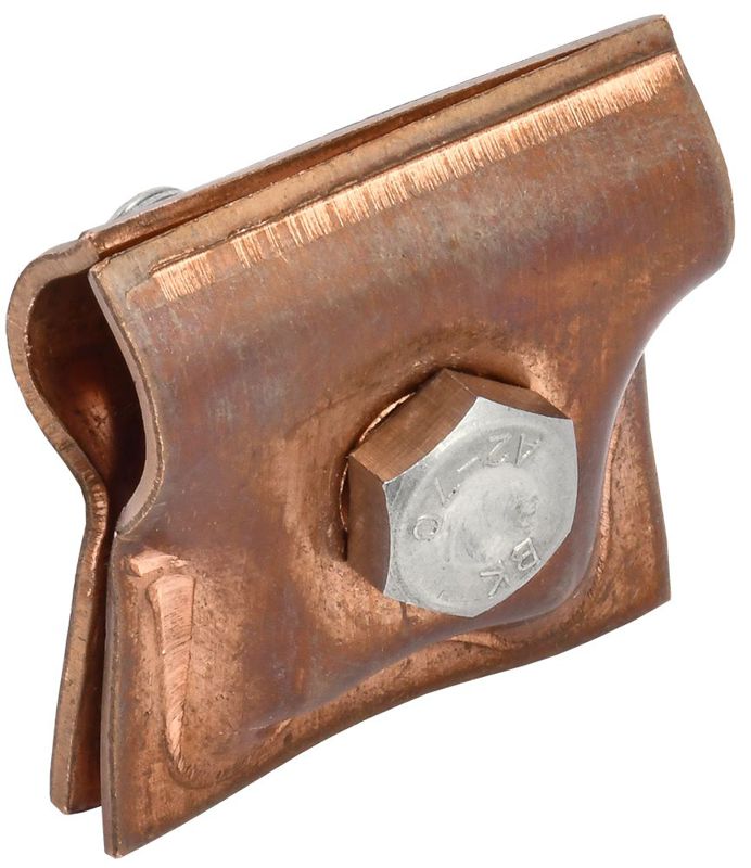 Зажим соединительный круглого проводника 6-12мм медь IEK ZCC80-50-1-16