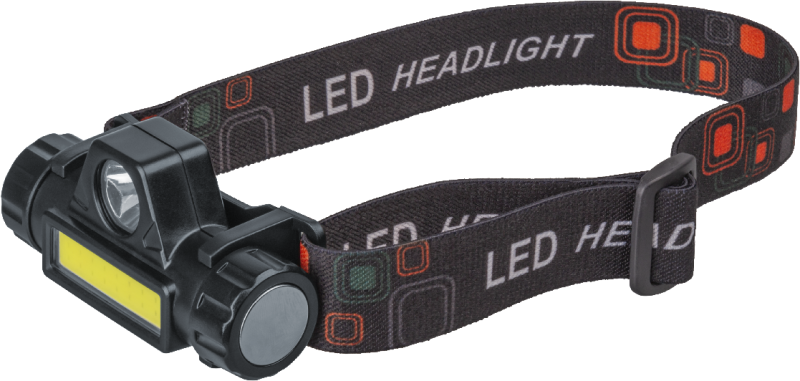 Фонарь аккумуляторный налобный 14 661 NPT-H25-ACCU 1CREE LED 5Вт + 1COB LED 3Вт аккум. Li-ion 1.2А.ч NAVIGATOR 14661