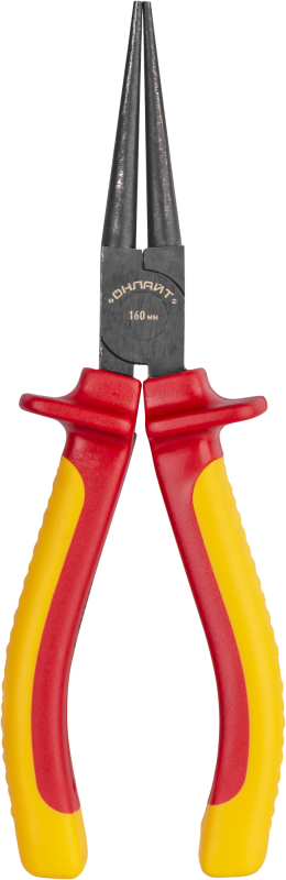 Круглогубцы диэлектрические усиленные 82 938 OHT-Kgd01-160 160мм ОНЛАЙТ 82938