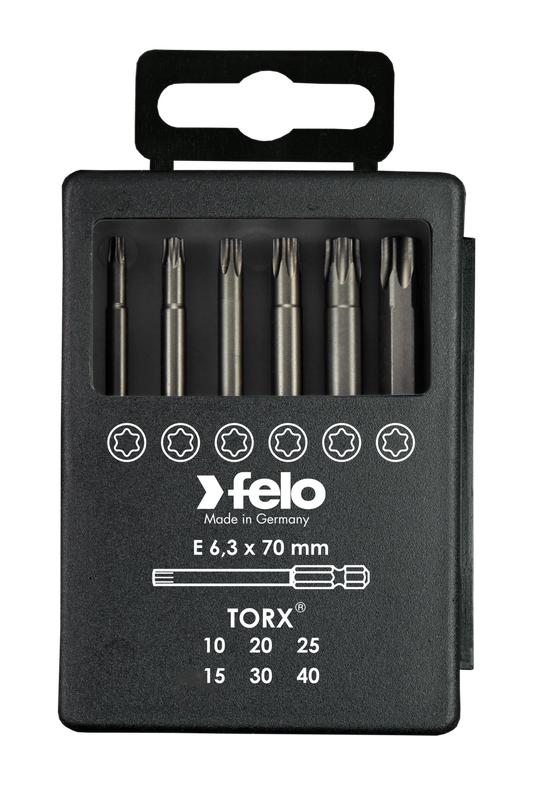 Набор бит Tx Industrial 70мм в кейсе 6 бит FELO 03691716