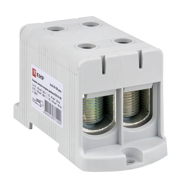 Клемма силовая вводная двойн. КСВ 35-150кв.мм сер. PROxima EKF kvs2-35-150-grey