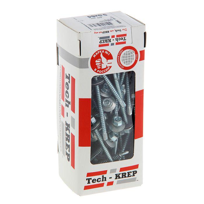 Саморез усиленный КР ZP сверло 5.5х64 (ведро) (уп.100шт) Tech-Krep PRO/Zitar 104755