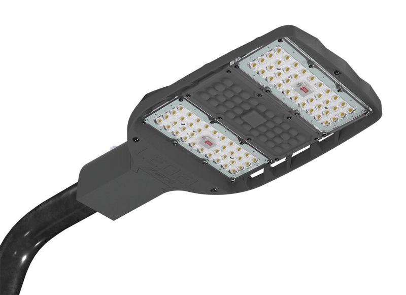 Светильник Street 9M/35/Ш27/4.0K/(L4)/KM/SKX-01/220AC IP66 RAL 7035 консольное крепление LEDEL S9M00003