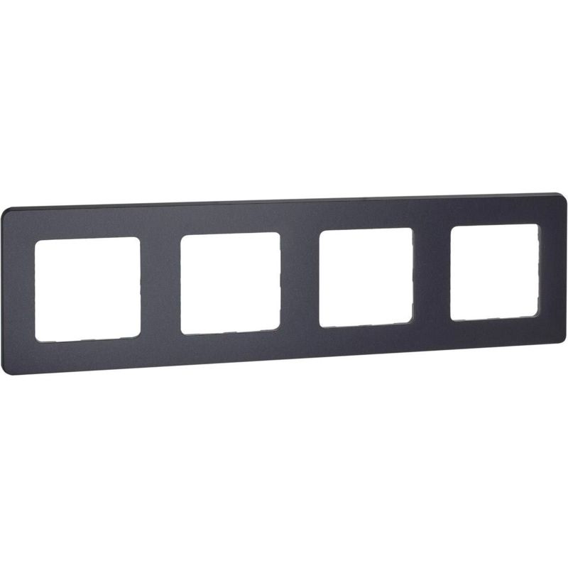 Рамка 4-м Inspiria антрацит IEK 673963