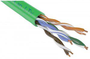Кабель витая пара ParLan U/UTP кат.5E PVCLS нг(А)-FRLSLTx 4х2х0.52 (LAN) для структурир. систем связи (м) ТПД Паритет 267136