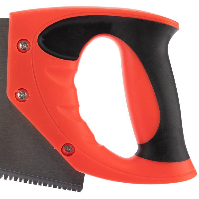 Ножовка по дереву "Зубец" 350мм 7-8 TPI каленый зуб 2D двухкомпонентн. рукоятка Rexant 12-8212