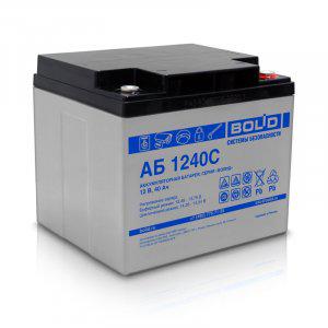 Аккумулятор стационарный свинцово-кислотный АБ 1240С с регулирующим клапаном Болид 283929
