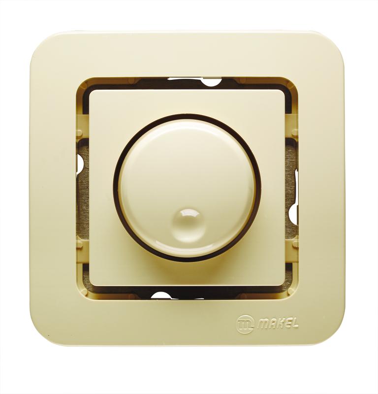 Светорегулятор СП Lillium крем. б/вст MAKEL 71211