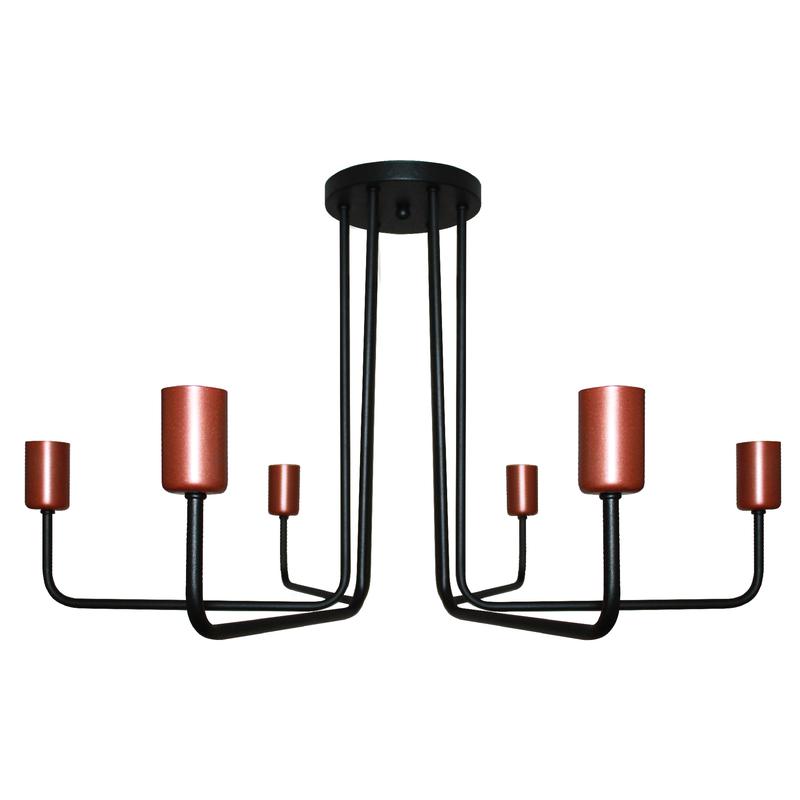 Светильник "Сити" 161 НПБ 01-6х60-113 Е27 ИУ черн. медь Элетех 1005404569