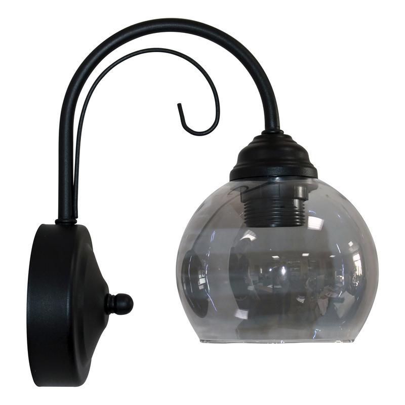 Светильник "Берта" 511 (плафон 06333) НББ 01-60-156 Е27 ИУ черн. муар Элетех 1005404648