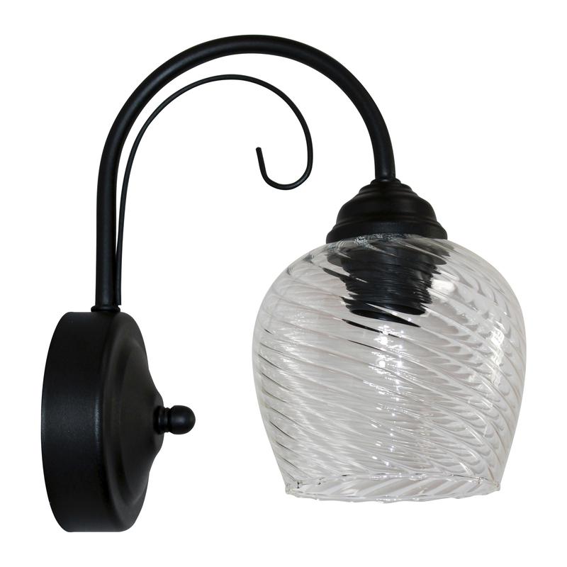 Светильник "Берта" 511 (плафон 8270) НББ 01-60-156 Е27 ИУ черн. муар Элетех 1005404649