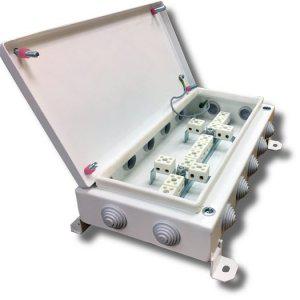 Коробка монтажная огнестойкая КМ-О (28к)-IP55-1530 14 вводов Гефест 263476