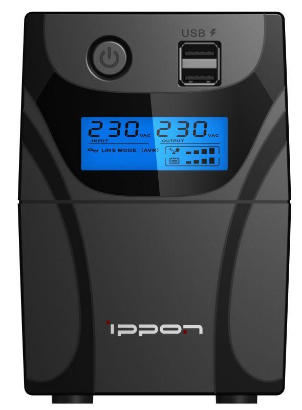 Источник бесперебойного питания Back Power Pro II 800 480Вт 800В.А черн. IPPON 1030309