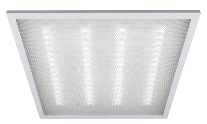 Светильник светодиодный ДВО-6001 Призма 36Вт 4000К IP40 595х595х19 ДВО/ДПО рассеив. V2 негорюч.; панель ФАZА 5033856A