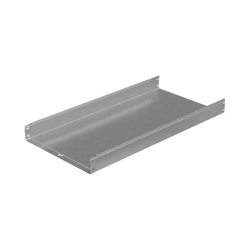 Лоток листовой неперфорированный 600х100 L2500 1.2мм "Быстрый монтаж ПЛЮС" LNplus100-600-1.2-2500 КМ PL9409