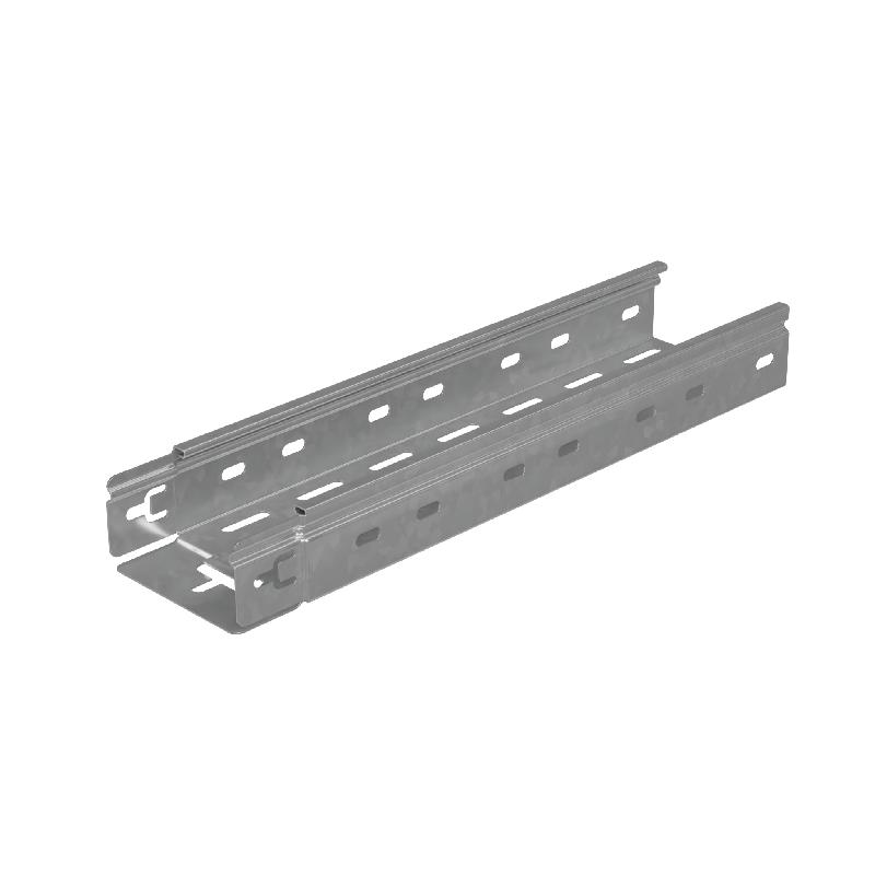 Лоток листовой перфорированный 100х50 L2000 0.8мм "Быстрый монтаж ПЛЮС" LPplus50-100-0.8-2000 HD КМ PL2187