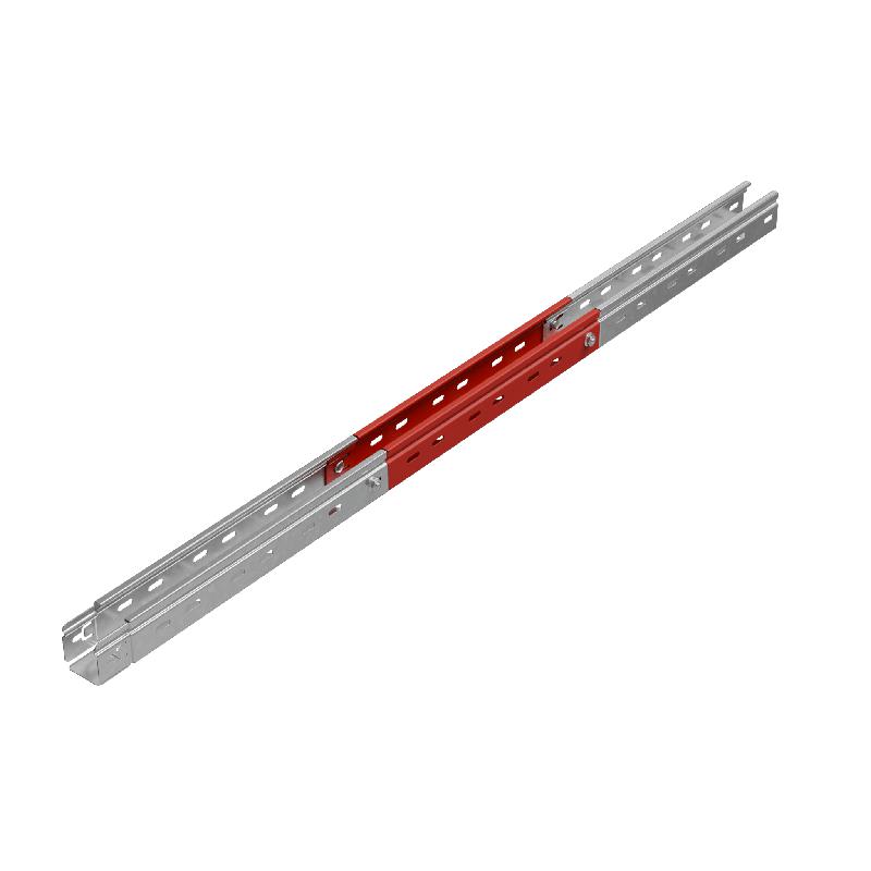 Лоток листовой перфорированный 50х50 L2500 0.55мм "Быстрый монтаж ПЛЮС" LPplus50-50-0.55-2500 КМ PL8789