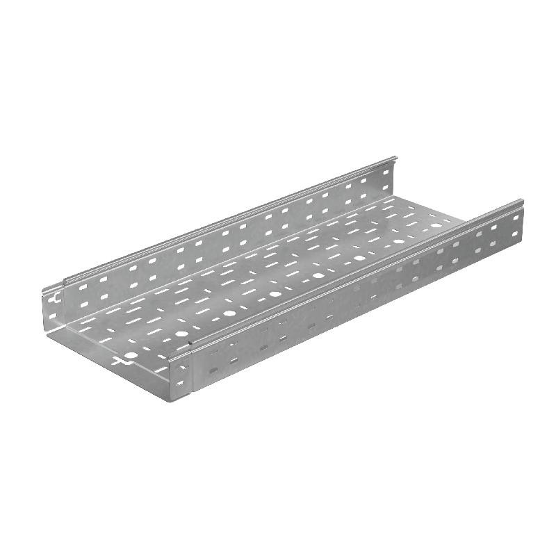 Лоток листовой перфорированный 300х80 L2000 1.2мм "Быстрый монтаж ПЛЮС" LPplus80-300-1.2-2000 HD КМ PL2972