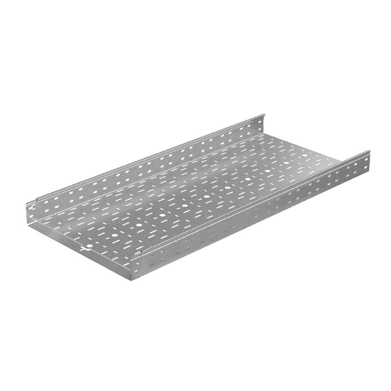 Лоток листовой перфорированный 500х80 L2000 1.2мм "Быстрый монтаж ПЛЮС" LPplus80-500-1.2-2000 КМ PL2848