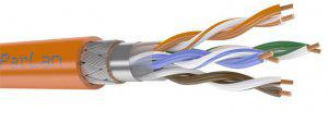 Кабель ParLan F/UTP кат.5E 4х2х0.52 ZH нг(А)-HF (м) Паритет 223663